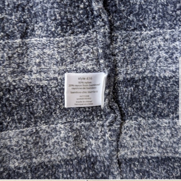 Barefoot Dreams Calypso Striped Wrap Cardigan S/M - Picture 5 of 6